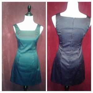 Asian print cocktail dress